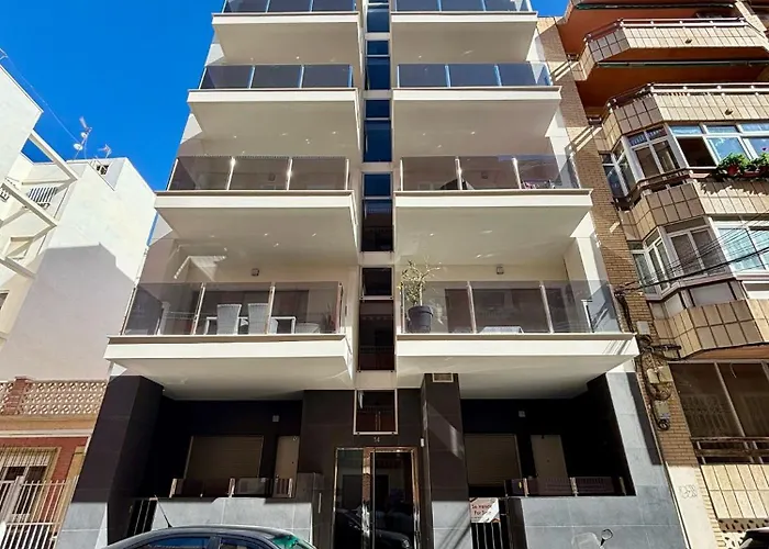 Near Playa De Cura With A Rooftop Swimming Pool Lägenhet